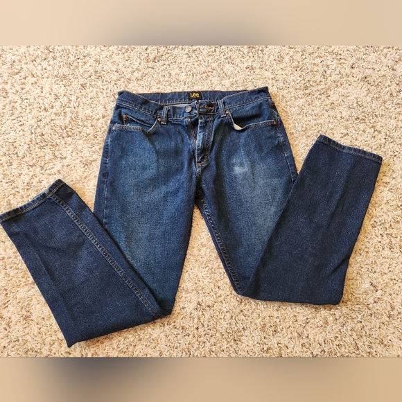 lee athletic fit jeans